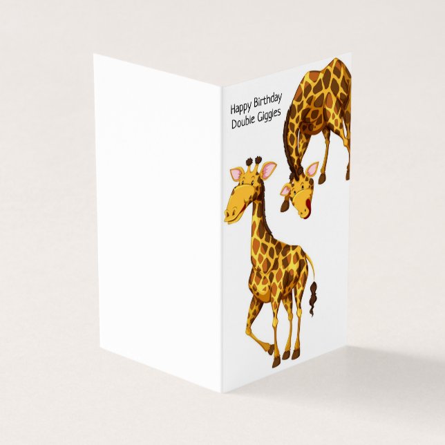 Grattis på födelsedagen - Barnkort Kort (Utsida)