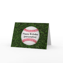 Grattis på födelsedagen Baseboll