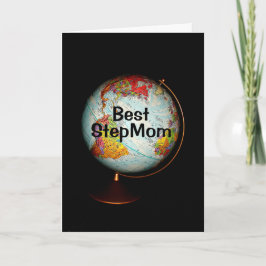 Grattis på födelsedagen bästa steg Mamma på jorden Kort