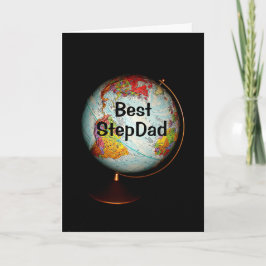 Grattis på födelsedagen bästa steg Pappa på jorden Kort