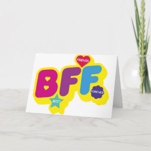 **GRATTIS PÅ FÖDELSEDAGEN BÄSTA VÄNNEN FRAMÅT** KORT