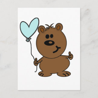 Grattis på födelsedagen Bear Vykort