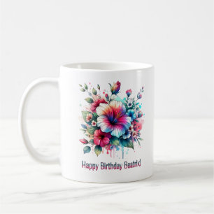 Grattis på födelsedagen Beatrix Kaffemugg