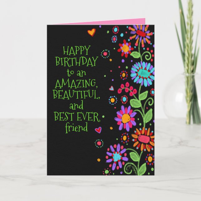Grattis på födelsedagen Beresh Friend Kort (Framsida)