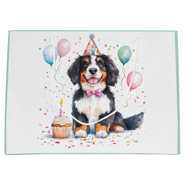 Grattis på födelsedagen Berner Sennenhund (Framsidan)