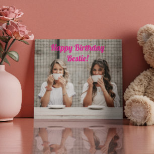 Grattis på födelsedagen Bestie Card Anteckningskort