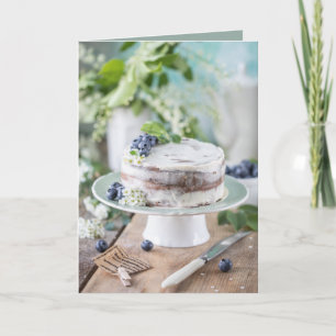 grattis på födelsedagen Bevackra Cake Kort