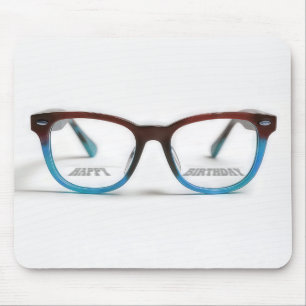 Grattis på födelsedagen Bifocals Musmatta