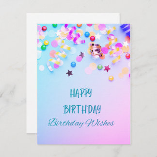 Grattis på födelsedagen-Birthday Önskemål