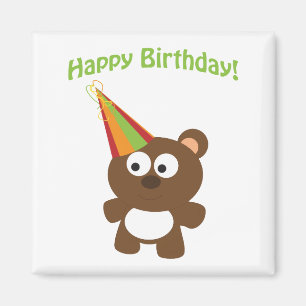 Grattis på födelsedagen! Björn Magnet