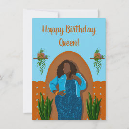 Grattis på födelsedagen, Black Woman HousePlant Or