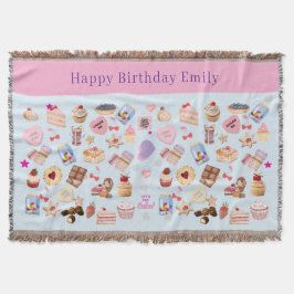 Grattis på födelsedagen Blanket Filt