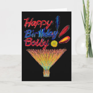 Grattis på födelsedagen Bobby! Kort