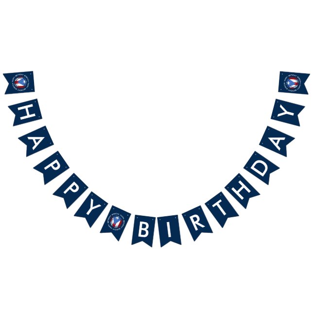 Grattis på födelsedagen Boricua, Puerto Rico Flagg Vimplar (Alla)