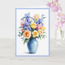 Grattis på födelsedagen Bouquet av Daffodils Ro & 