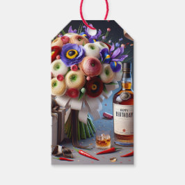 Grattis på födelsedagen, bouquet och peppar, av Na Presentetikett