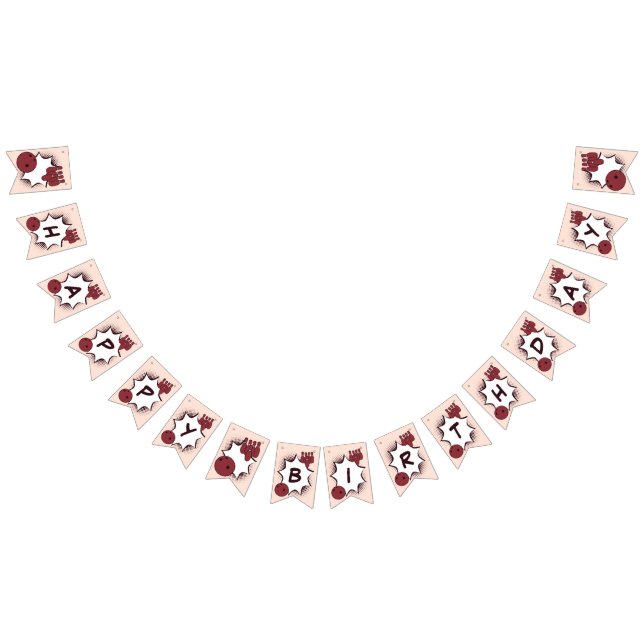 Grattis på födelsedagen Bowling Party Vimplar (Alla)