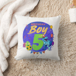 Grattis på födelsedagen Boy 5 femte födelsedag Din Kudde