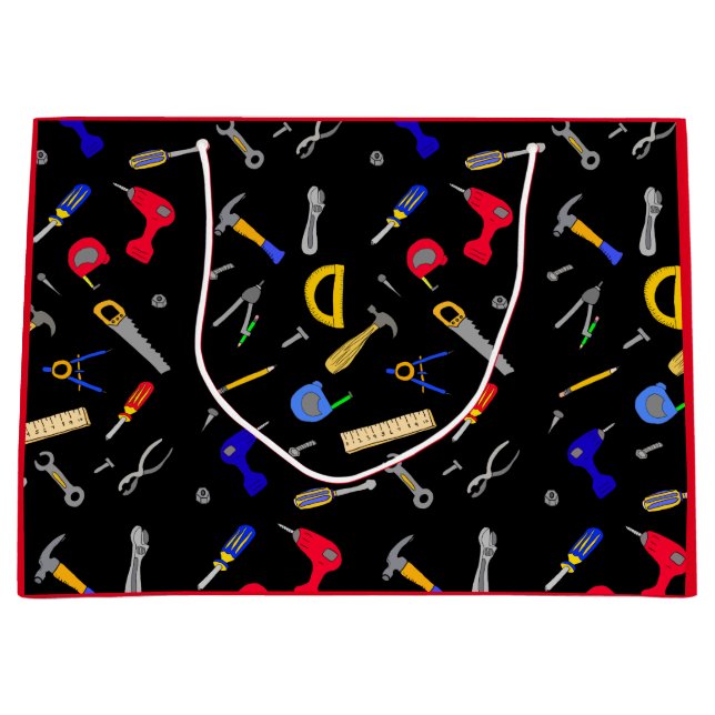 Grattis på födelsedagen Boy's Verktyg Collage (Framsidan)