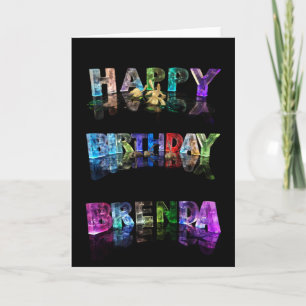 Grattis på födelsedagen Brenda Card Kort
