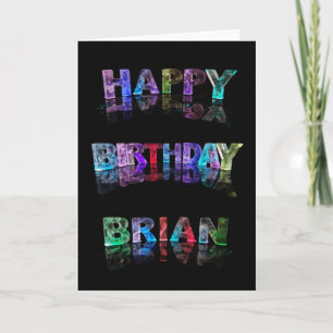 Grattis på födelsedagen Brian Card Kort