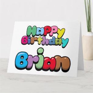 Grattis på födelsedagen Brian Kort