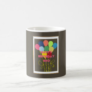 Grattis på födelsedagen Bro Art-utskrift Kaffemugg