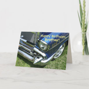 "Grattis på födelsedagen, broder" kort