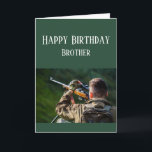 Grattis på födelsedagen Brother Cars Hunting Camou Kort<br><div class="desc">Sak Du Kärlek Grattis på födelsedagen Brother för dem som jagar utomhus,  naturen eller vildmarken i kärlek</div>