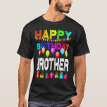 Grattis på födelsedagen Brother Coola Birthday Fun T Shirt<br><div class="desc">Grattis på födelsedagen Brother Coola Birthday Funny Matching Family.</div>