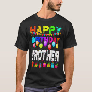 Grattis på födelsedagen Brother Coola Birthday Fun T Shirt