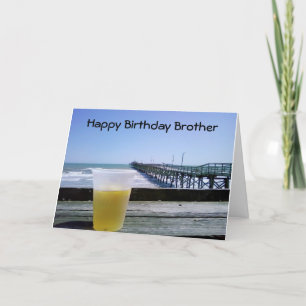 Grattis på födelsedagen Brother Kort
