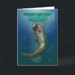 grattis på födelsedagen Brother, Snappy Birthday k Kort<br><div class="desc">grattis på födelsedagen Brother,  Snappy Birthday krokodile</div>