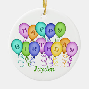 grattis på födelsedagen Bubons Ornament