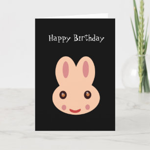 Grattis på födelsedagen: Bunny Kort
