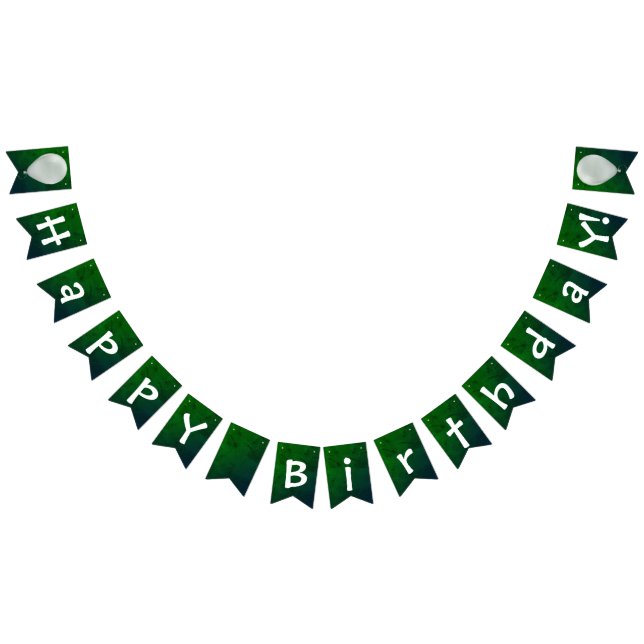 Grattis på födelsedagen! Bunting Flaggor (Alla)