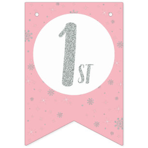 Grattis på födelsedagen Bunting Flaggor - Flickans