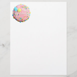 Grattis på födelsedagen Cake Flyer