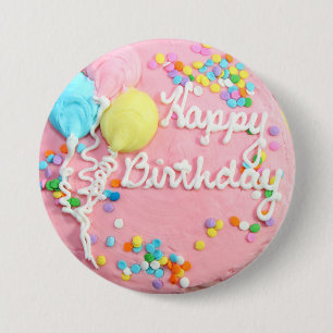 Grattis på födelsedagen Cake Knapp
