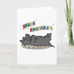 grattis på födelsedagen Cake Kort