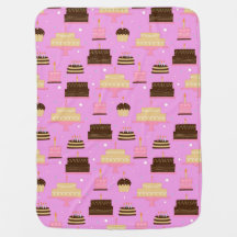 Grattis på födelsedagen Cake Party Rosa