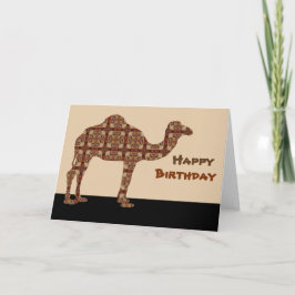 Grattis på födelsedagen Camel Kort