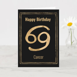 Grattis på födelsedagen Cancer zodiac astrology st Kort