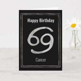 Grattis på födelsedagen Cancer zodiac stjärntecken Kort
