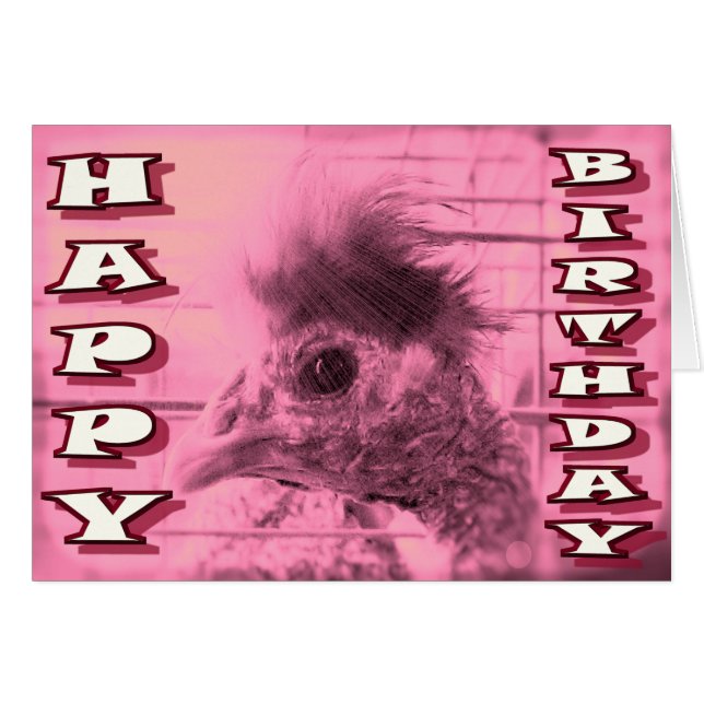 GRATTIS PÅ FÖDELSEDAGEN Card, av Bob Hall Hälsningskort (Framsidan Horizontal)