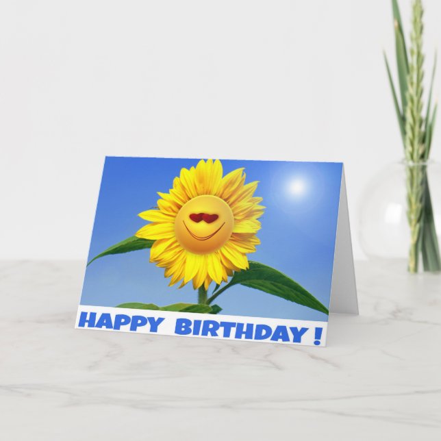 Grattis på födelsedagen Card med lusern Kort (Framsida)