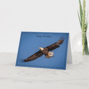 Grattis på födelsedagen Card Örn Kort