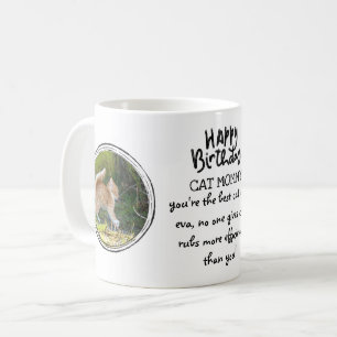 Grattis på födelsedagen CAT Mamma - LÄGG TILL 2 FO Kaffemugg