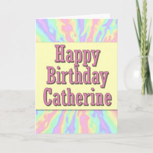 Grattis på födelsedagen Catherine Kort