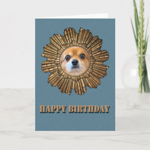Grattis på födelsedagen Chihuahua Kort